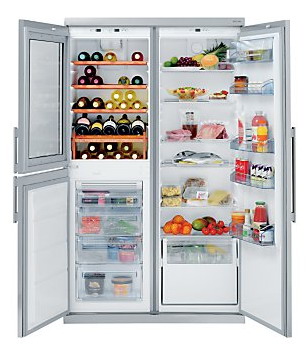 полный холодильник
